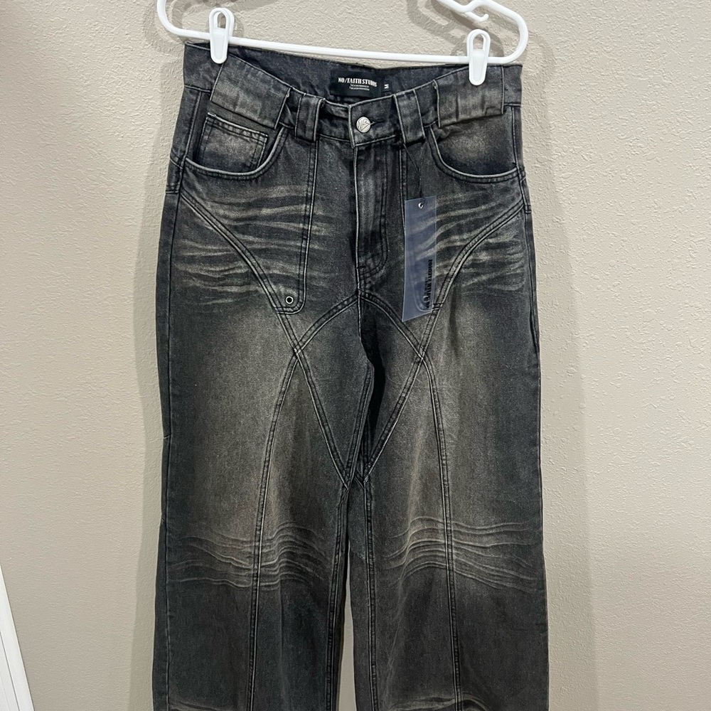 No faith studios denim